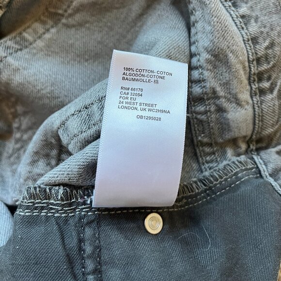 Urban Outfitters BDG High Waisted Cowboy Jeans Black/Gray (Size 29/8) - Picture 8 of 13